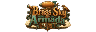 Brass Sky Armada — Game logo