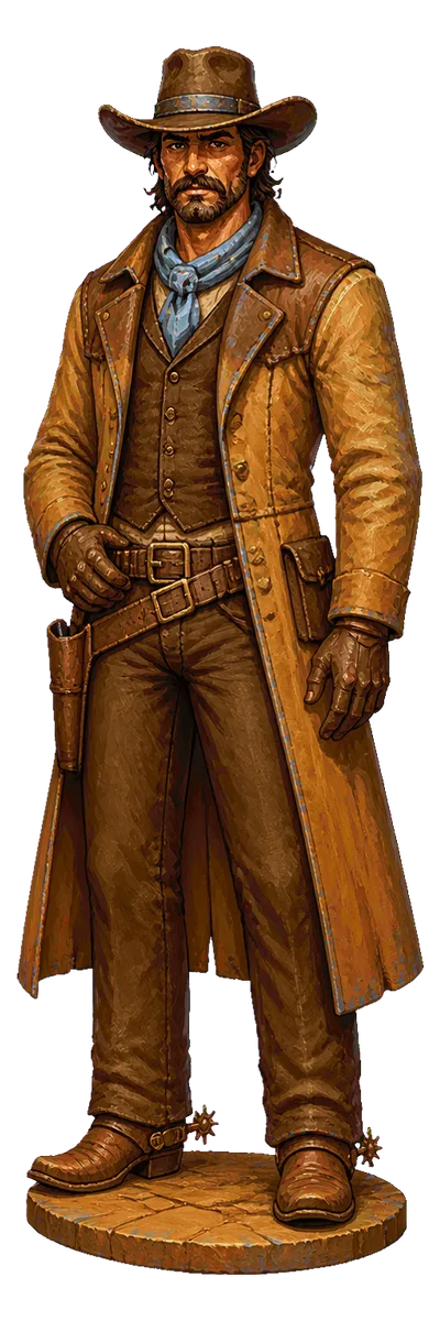 Dust and Dynamite — frontier gunslinger